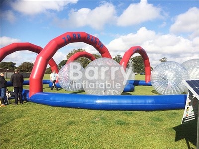 Commercial Inflatable Zorb Ball Track Rolling Down Slope Inflatable Body Ball BY-Ball-012
